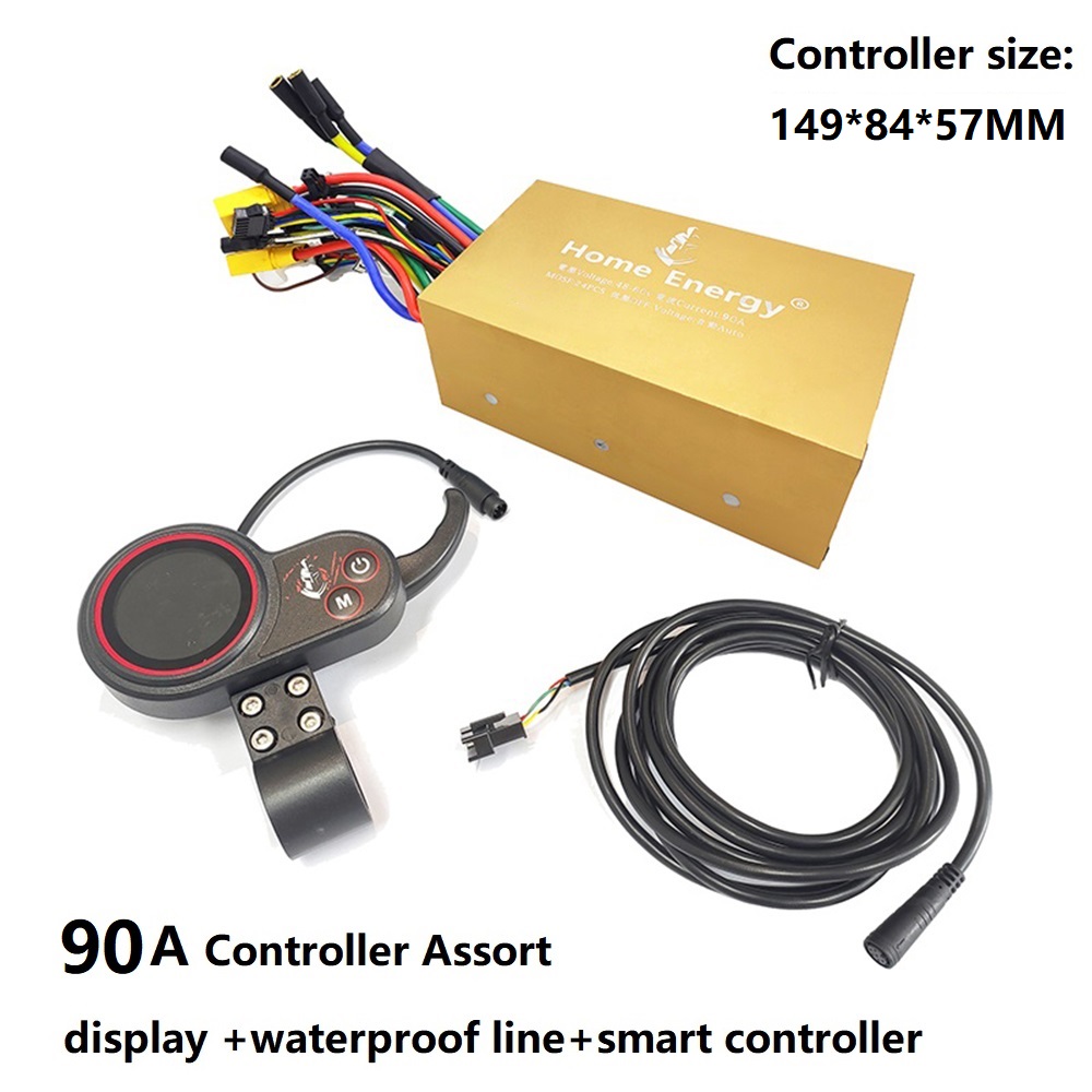 72V 45A Dual Controller - Controlador de Dupla Tração 48V60V72V 50A70A90A