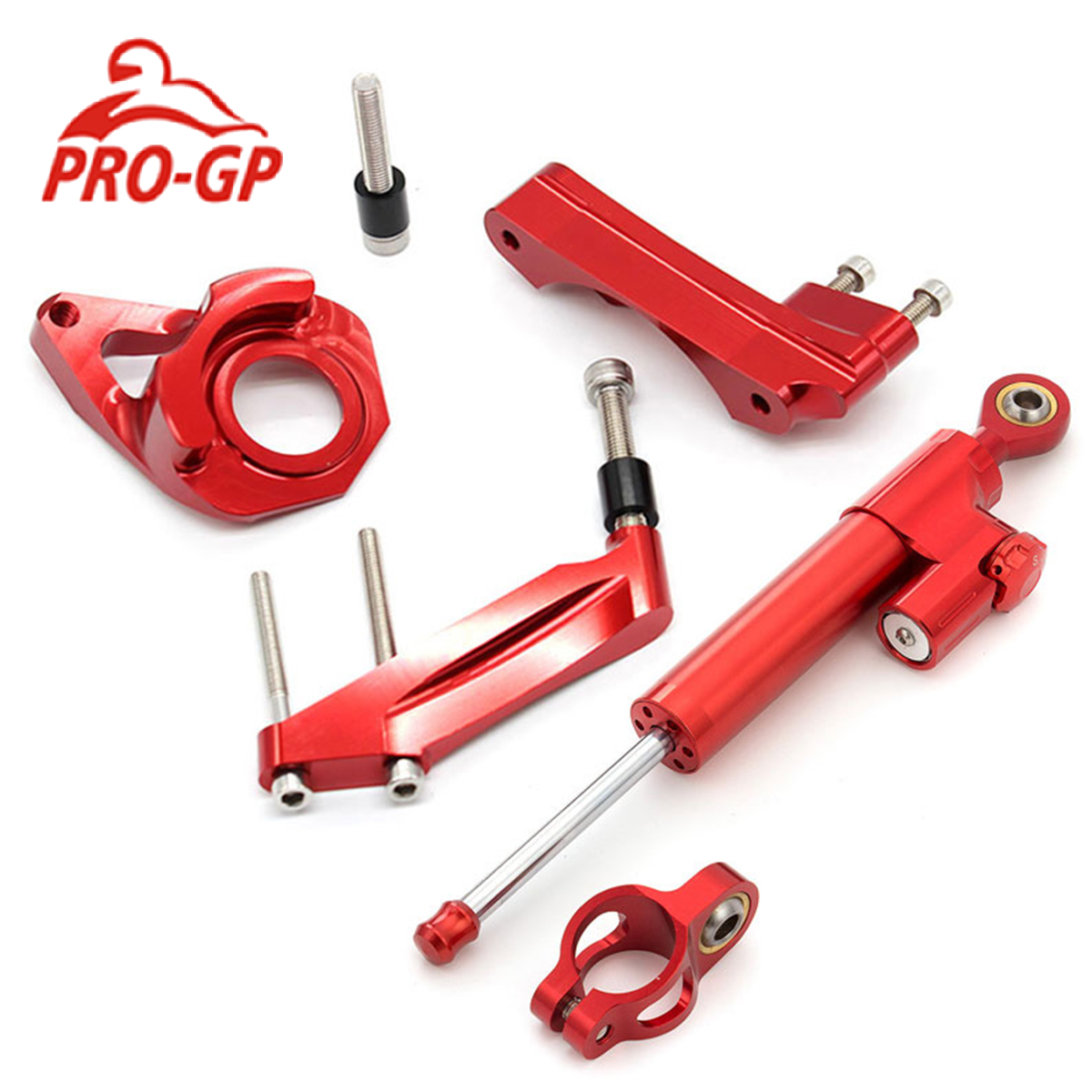 Para suzuki gsxr600 750 k4 200 - Steering Damper Stabilizer Kit Cnc avaliação e preço