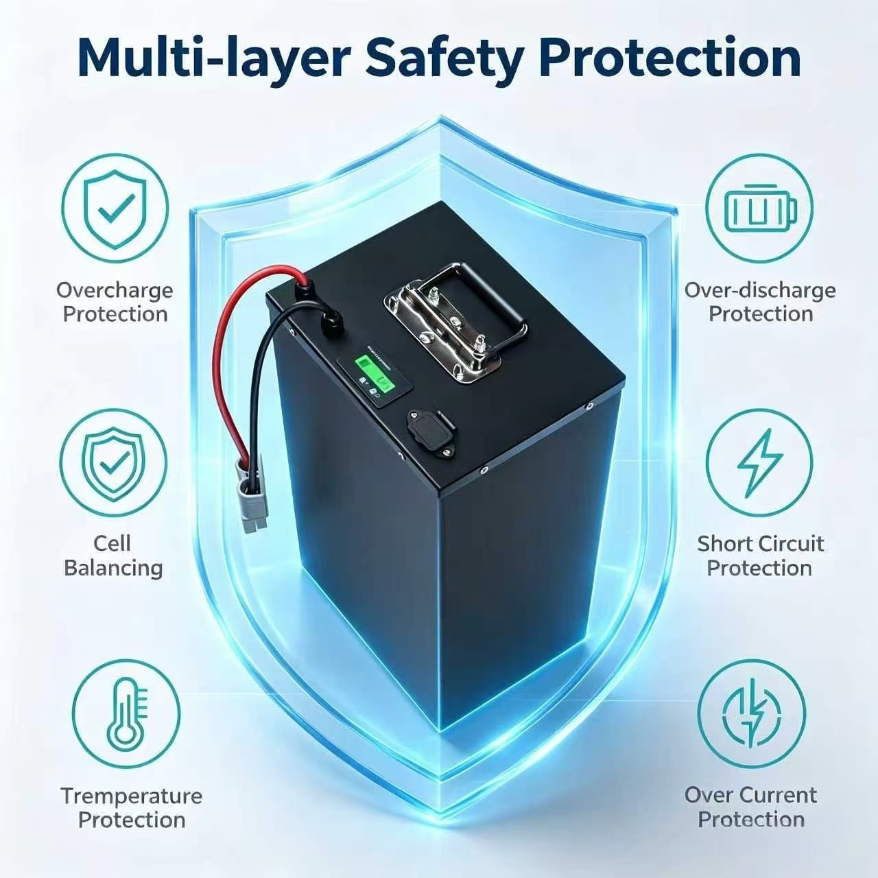 Bateria de íon de lítio (Li-io - 72V 30Ah Lifepo4 Battery Pack avaliação e preço