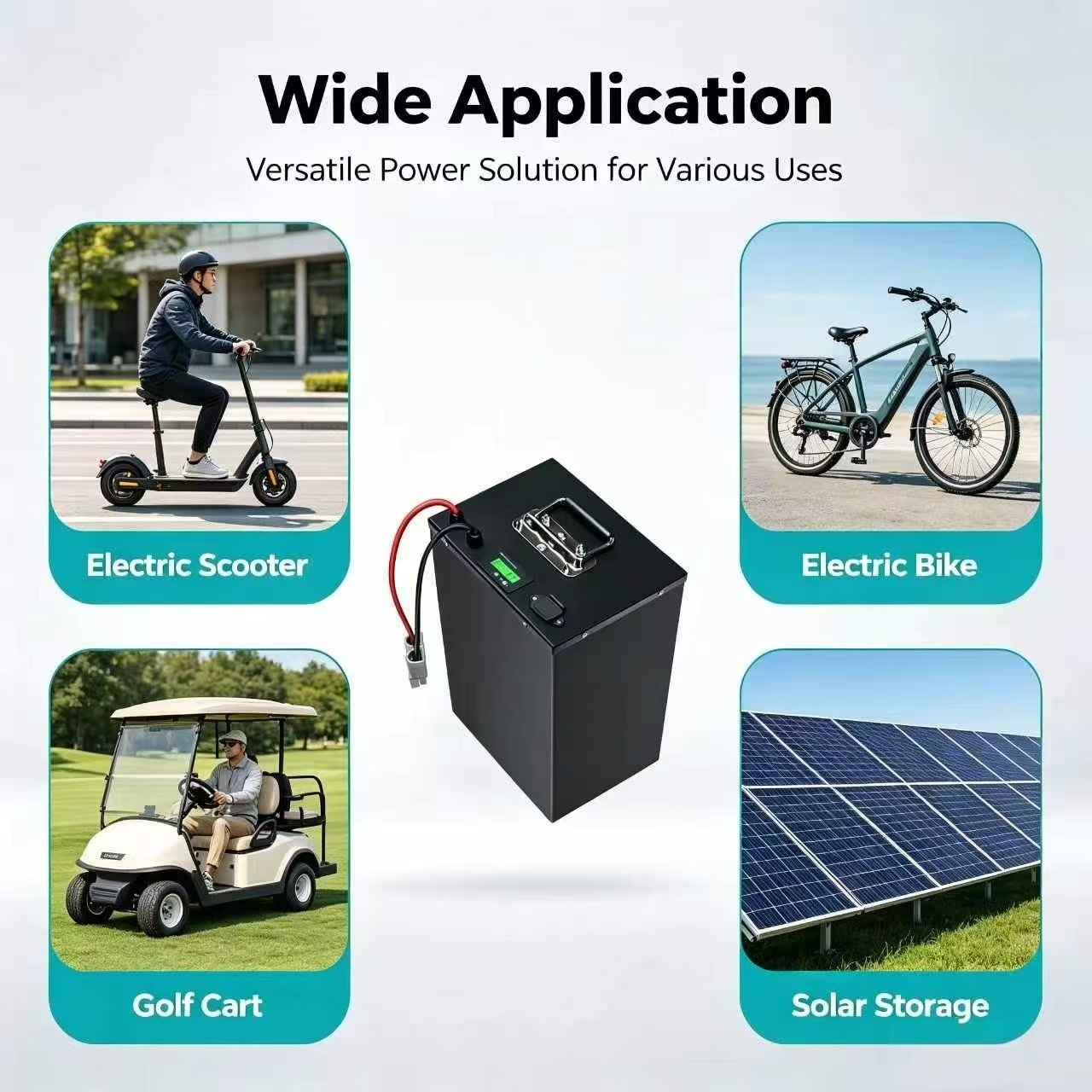 Bateria de íon de lítio (Li-io - 72V 30Ah Lifepo4 Battery Pack avaliação e preço
