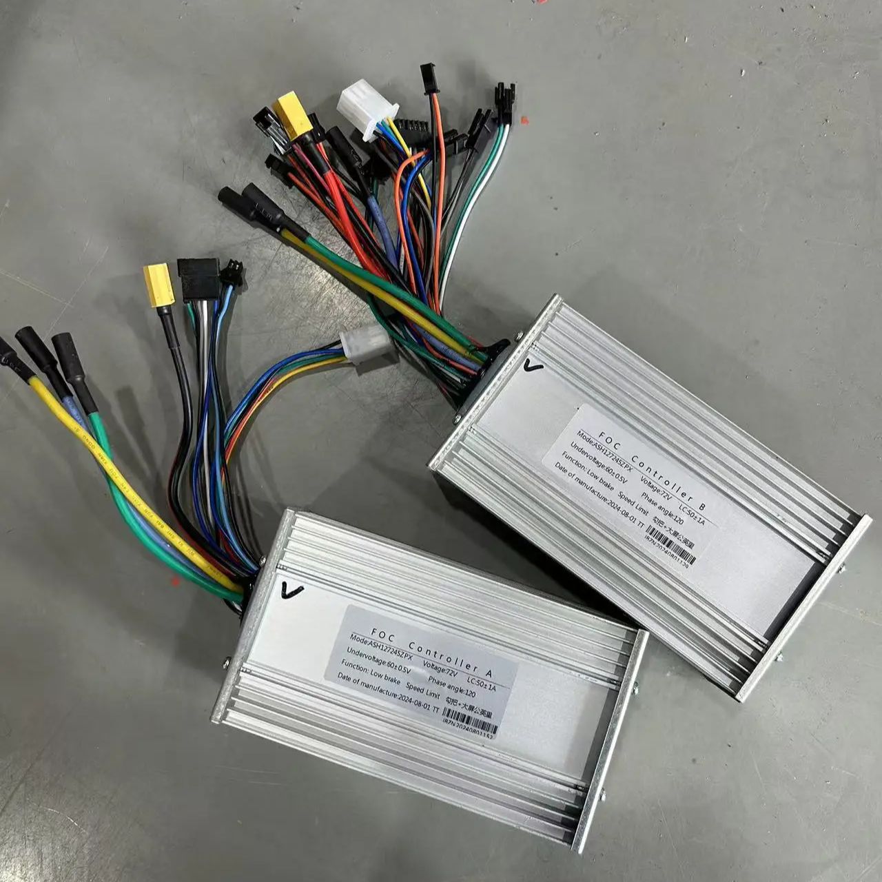 Jb 60v 72v 50a controlador de  - 72V 45A Dual Controller avaliação e preço