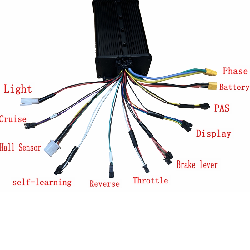 Controlador de Ebike de Onda S - 72V 45A Dual Controller avaliação e preço